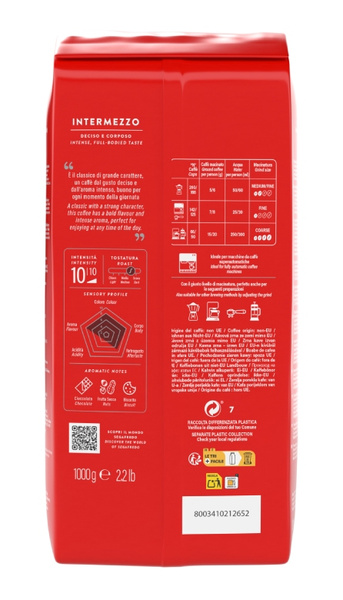 Kawa ziarnista Segafredo Intermezzo 1kg