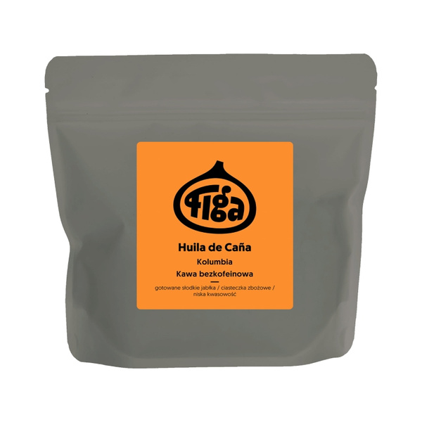 Kawa ziarnista Figa Coffee Kolumbia Huila de Caña 250g - bezkofeinowa omniroast