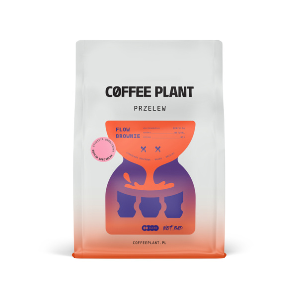 Kawa ziarnista COFFEE PLANT Flow Brownie Filtr NOT BAD STUDIO 250g - NIEDOSTĘPNY