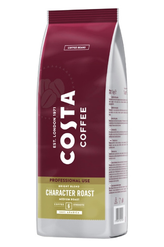 Kawa ziarnista Costa Coffee Character Roast Bright Blend 100% Arabica 1kg