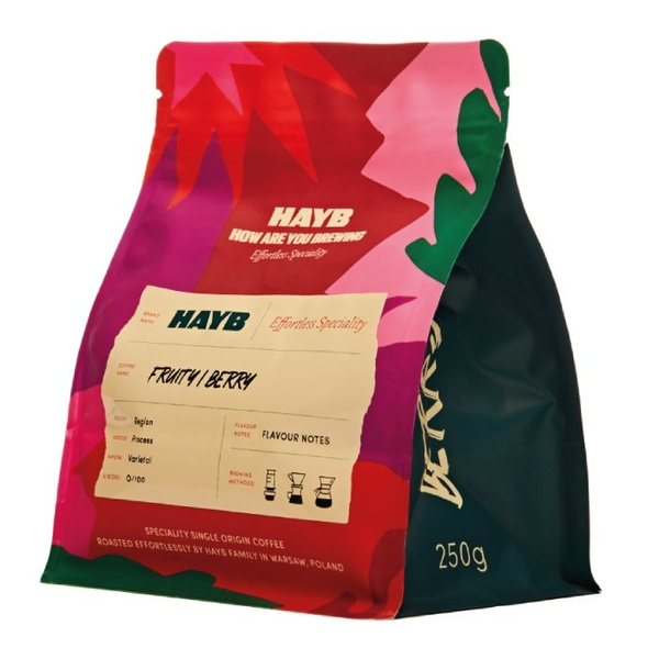 Kawa ziarnista HAYB Kenia Kamuyu AB 250g - NIEDOSTĘPNY