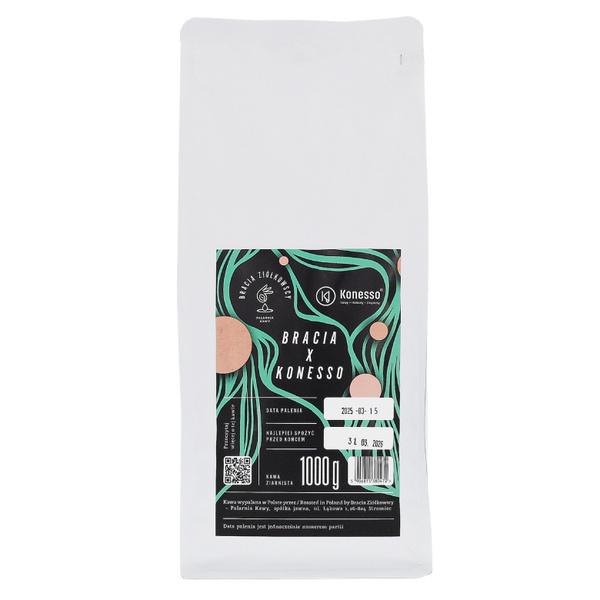 Kawa ziarnista Bracia Ziółkowscy x Konesso Espresso Blend 1kg