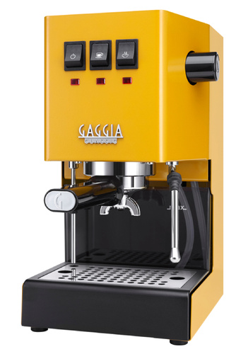 Ekspres do kawy Gaggia Classic E24 Sunshine Yellow - Żółty - opinie w konesso.pl