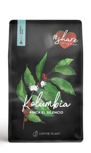 Kawa ziarnista COFFEE PLANT Kolumbia Finca El Silencio 250g - NIEDOSTĘPNY
