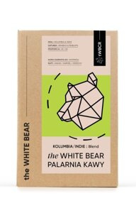 Kawa ziarnista The White Bear Kolumbia/Indie 1kg