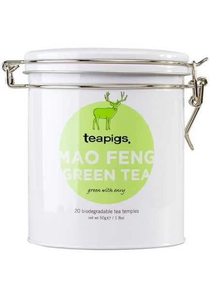 Zielona herbata teapigs Mao Feng Green 20x2,5g - Puszka