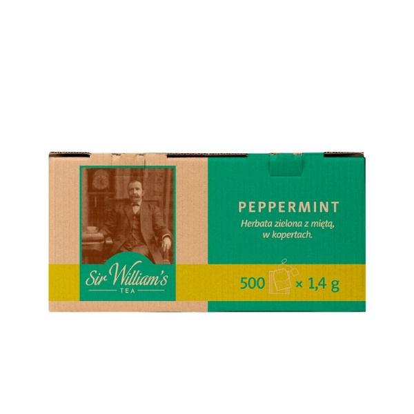 Zielona herbata Sir Williams Tea Peppermint Green 500x1,6g
