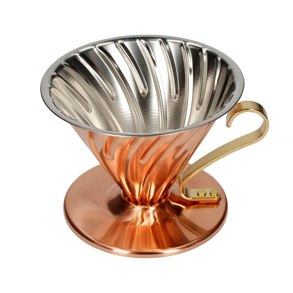 Metalowy Drip Hario V60-02 - Miedziany