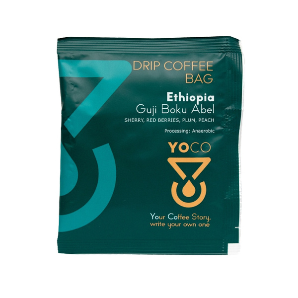 Drip Bag Coffee YoCo Coffee Ethiopia Boku Abel 5x12g