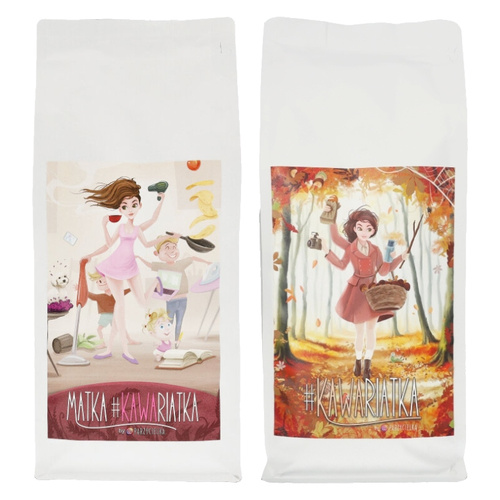 ZESTAW - Kawa ziarnista Kawariatka + Jesienna Kawariatka 1kg