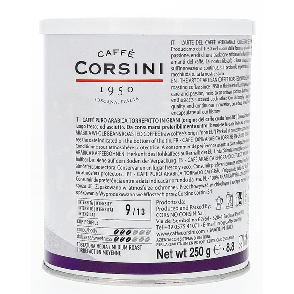 Kawa mielona Caffè Corsini Arabica puszka 250g