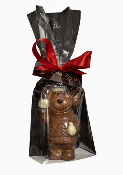 Łoś z mlecznej czekolady M.Pelczar Chocolatier 90g – NIEDOSTĘPNY