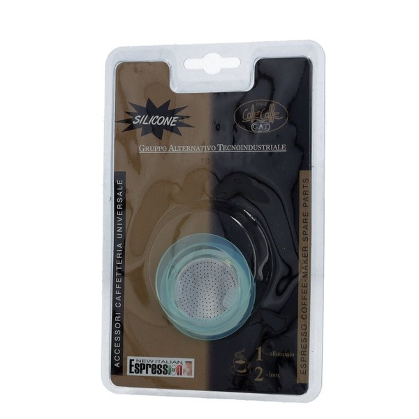 Silikonowe uszczelki + filtr GAT 1 TZ alu - 2 TZ stal