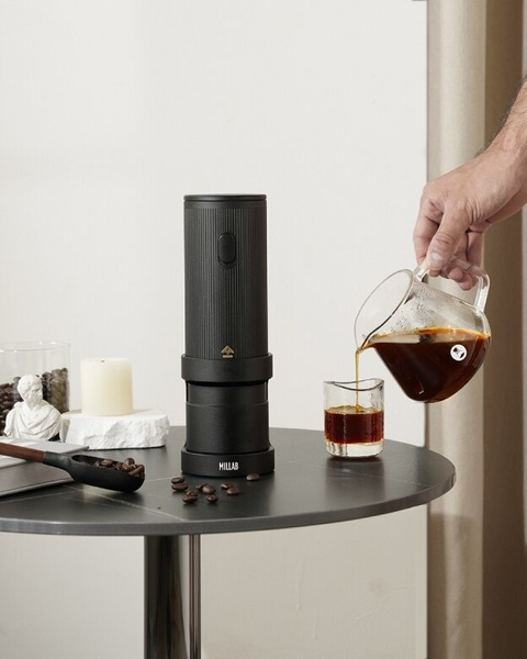 OUTLET - Młynek do kawy Millab E01 Electric Grinder - Czarny