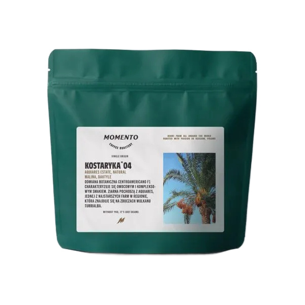 Kawa ziarnista Momento Kostaryka Nº4 Aquiares Estate Filtr 250g – NIEDOSTĘPNY