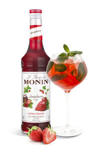 OUTLET - Syrop STRAWBERRY MONIN 0,7 L - truskawkowy