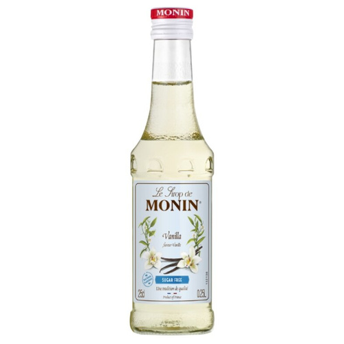 Syrop VANILLA SUGAR FREE MONIN -  syrop bezcukrowy waniliowy 0,25 L
