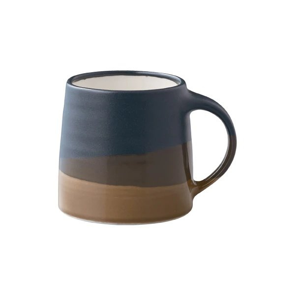 Kubek Kinto Slow Coffee Style 320 ml - Czarno-brązowy