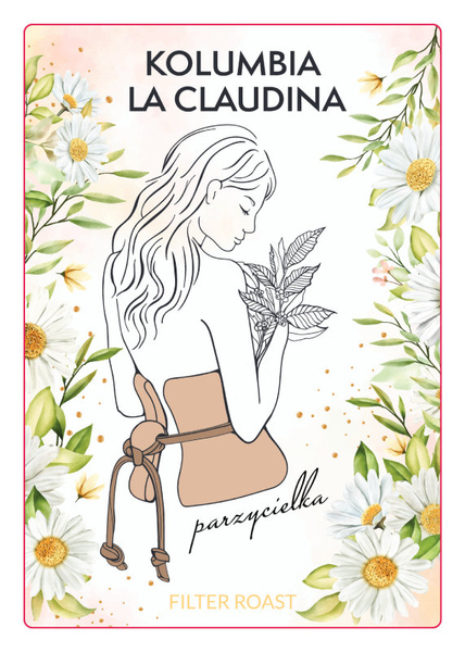 Kawa ziarnista COFFEE PLANT Kolumbia La Claudina FILTR 250g - Parzycielka - NIEDOSTĘPNY