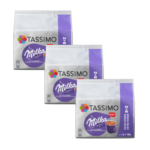 ZESTAW - Kapsułki Tassimo Milka 3x10 szt.