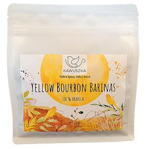 Kawa ziarnista Kawuszka Brazylia Yellow Bourbon Barinas ESPRESSO 250g