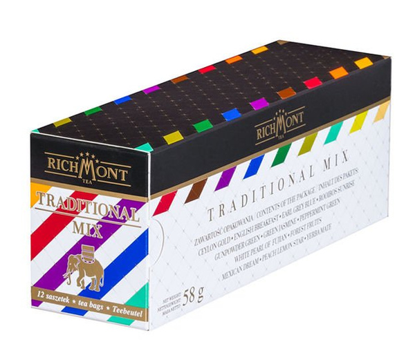 Herbata Richmont Traditional Mix - 12 saszetek - NIEDOSTĘPNY