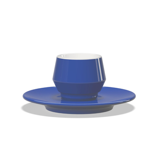 Filiżanka Club House Maniko 70 ml - Niebieska