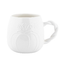 OUTLET - Kubek Altom Design Dynia z plecionym uchwytem - Kremowy 510 ml