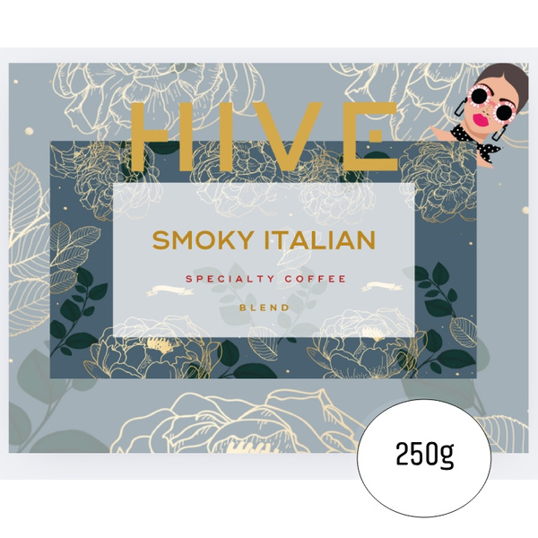 Kawa ziarnista Hive Roasters Smoky Italian 250g – NIEDOSTĘPNY
