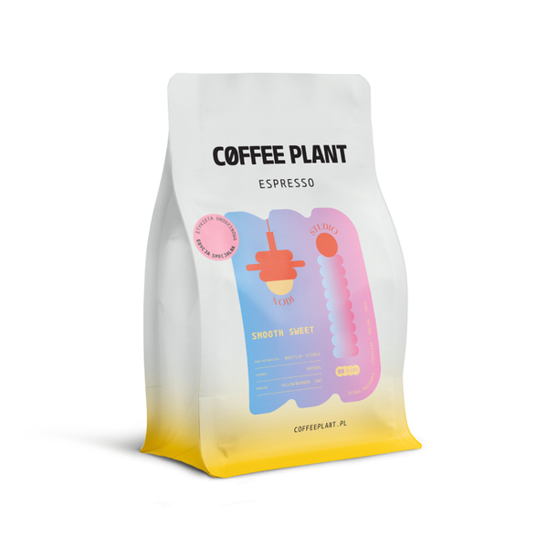Kawa ziarnista COFFEE PLANT Espresso Sweet Smooth NODI STUDIO 250g - NIEDOSTĘPNY