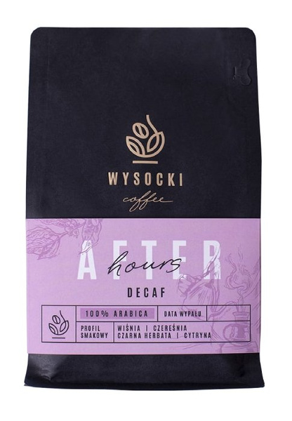 Kawa ziarnista Wysocki Coffee After Hours Decaf 250g