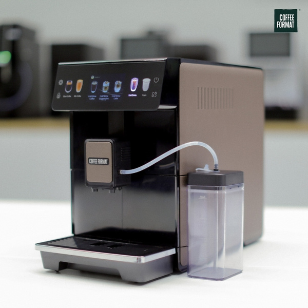 Ekspres do kawy Coffee Format MINI OTC - Brązowy + GRATIS 2KG KAWY