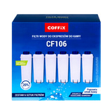 Zestaw 6 sztuk filtrów Coffix CF106 do ekspresu DeLonghi - zamiennik
