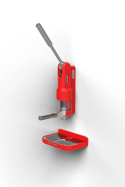 Dźwigniowy ekspres do kawy Superkop Red - Czerwony