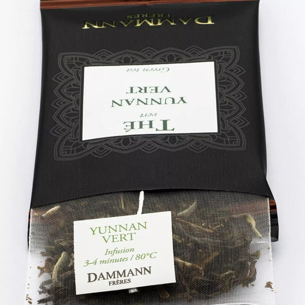 Herbata zielona Dammann Yunnan Vert 24 saszetek