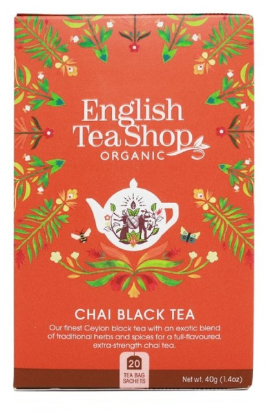 Czarna herbata English Tea Shop Chai Black Tea 20x2g