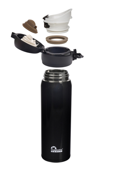 Kubek termiczny Majestic Sport Mash 450 ml - Czarny