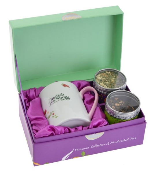 Zestaw herbat English Tea Shop z kubkiem - NIEDOSTĘPNY