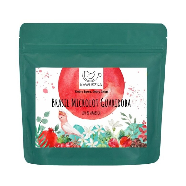 Kawa ziarnista Kawuszka Brazylia Microlot Anaerobic Guariroba - Espresso 250g