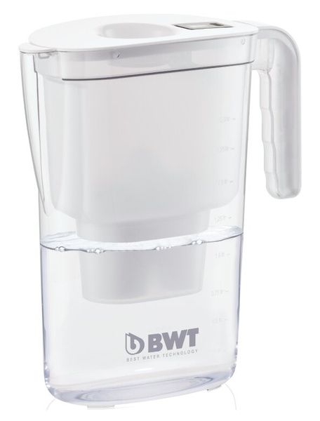 Dzbanek filtrujący wodę BWT Vida 2.6 l Biały - manualny z 3 wkładami Mg2+