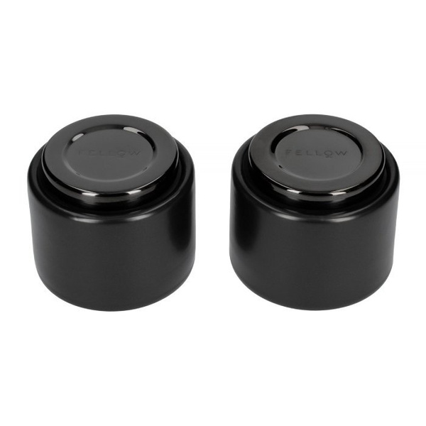 Kubek Fellow Monty Espresso 90 ml - Czarny - 2 sztuki