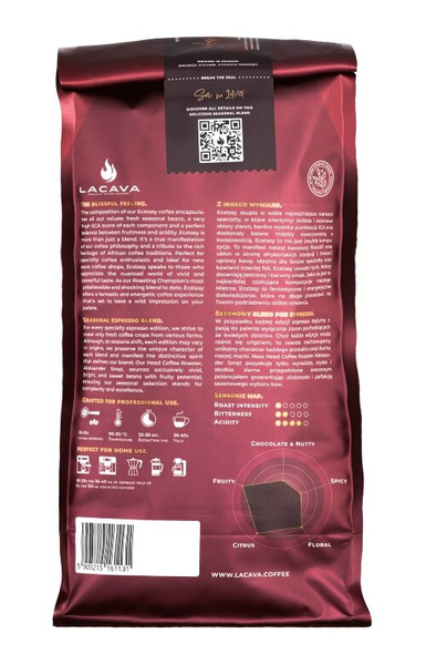 Kawa ziarnista LaCava Ecstasy Espresso Blend 1kg