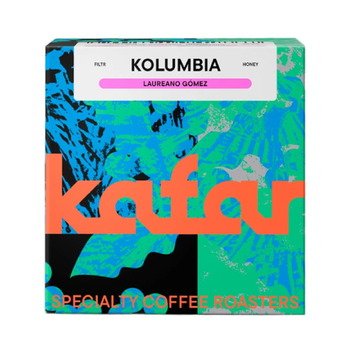 Kawa ziarnista Kafar Kolumbia Laureano Gomez Honey 250g