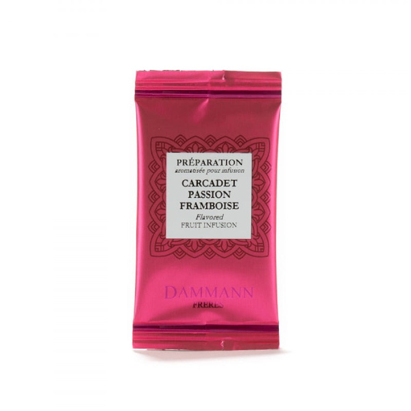 Herbata owocowa Dammann Carcadet Passion Framboise 24 saszetki