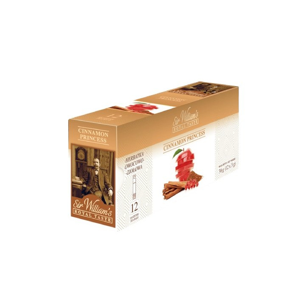 Ziołowa herbata Sir Williams Royal Taste Cinnamon Princess 12x3g