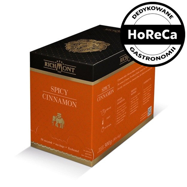 Owocowa herbata Richmont Spicy Cinnamon - 50x6g