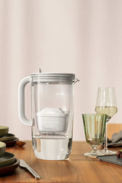 OUTLET - Szklany dzbanek z filtrem BRITA Glass MAXTRA PRO Pure Performance - Niebieski