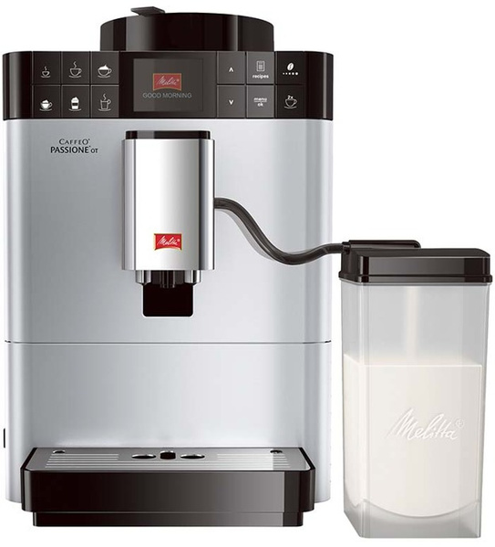 Ekspres do kawy Melitta F53/1-101 Caffeo Passione OT - srebrny