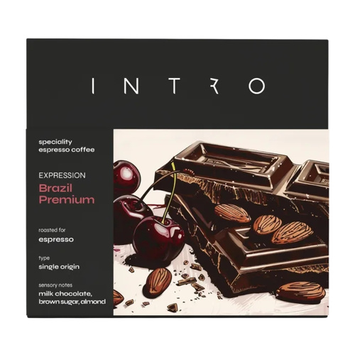 Kawa ziarnista INTRO Brazil Premium Espresso 1kg