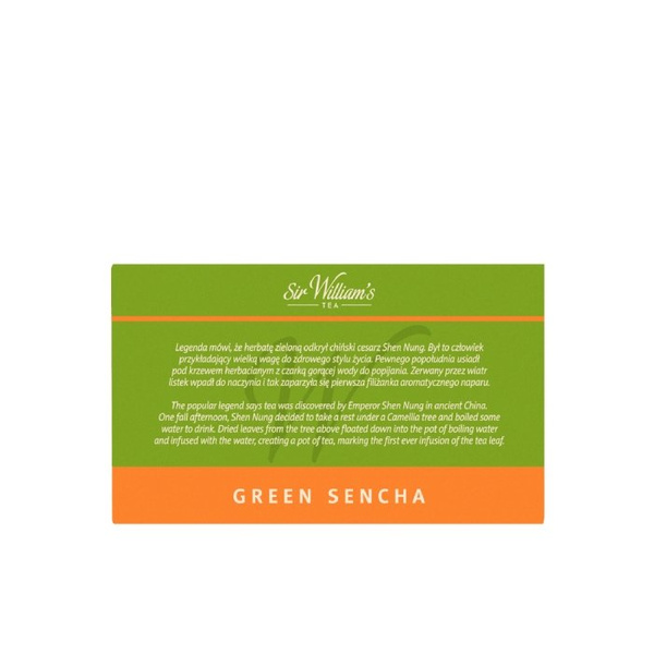 Zielona herbata Sir Williams Tea Green Sencha 50x1,6g
